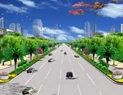 道路綠化效果圖免費下載與園林綠化施工養護指南