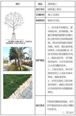 園林綠化工程施工中的成品保護標準、時間與做法